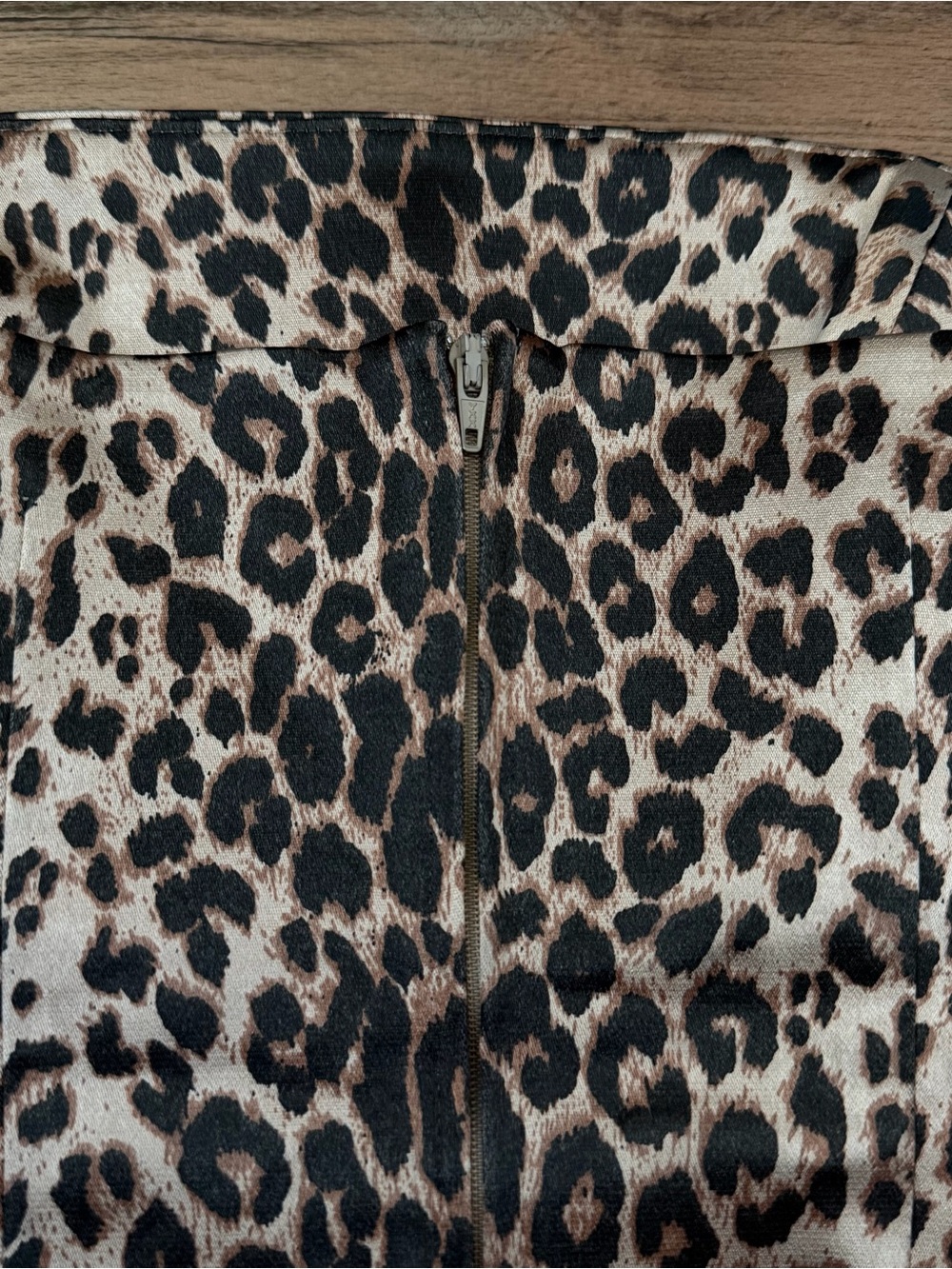 Vintage Maria Bianca Nero Strapless Leopard Print Bustier Top - Sz Small - Picture 10 of 10